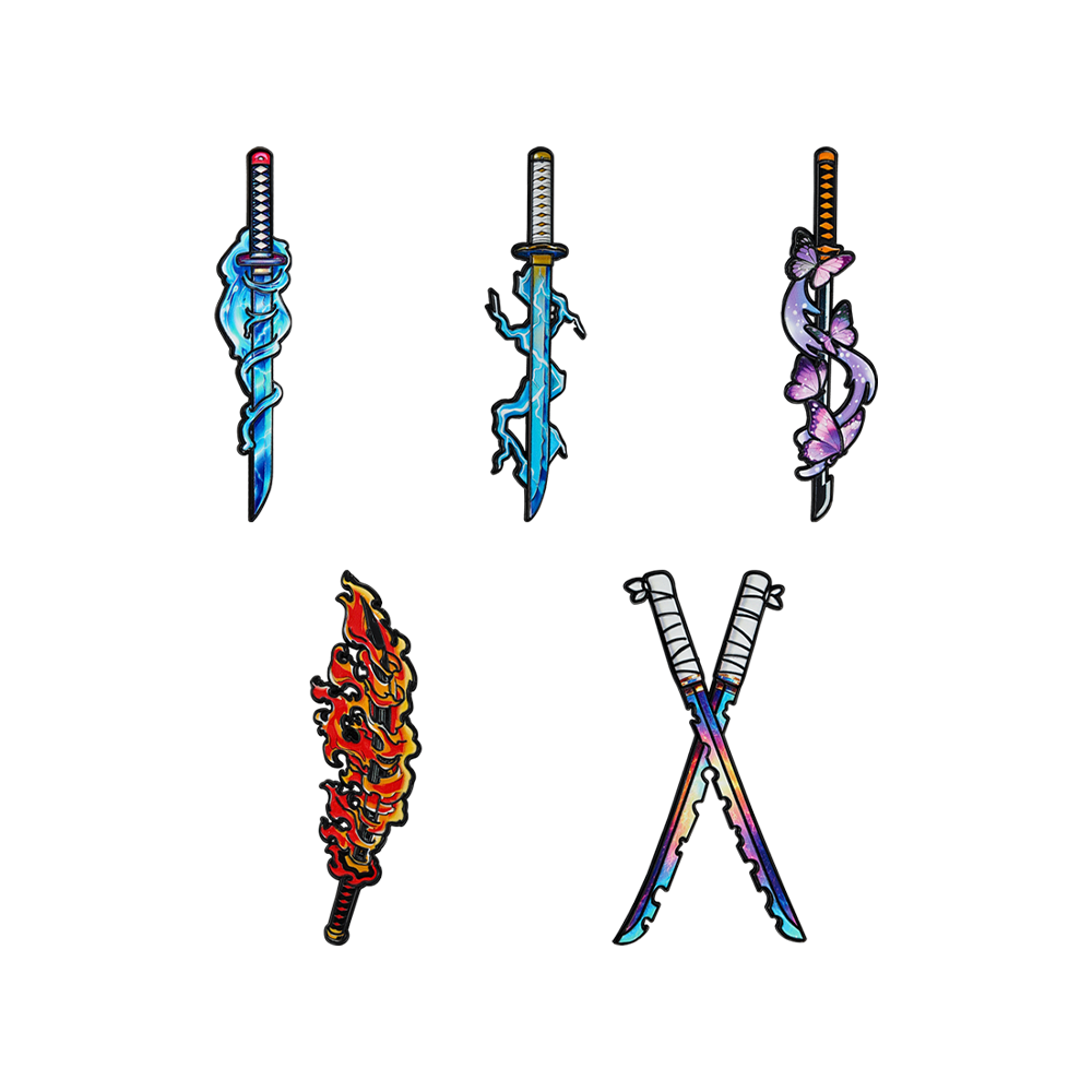 เข็มกลัดเคลือบลายดาบนิจิรินจาก - Cosplay Prop Dagger บทวิจารณ์และราคา