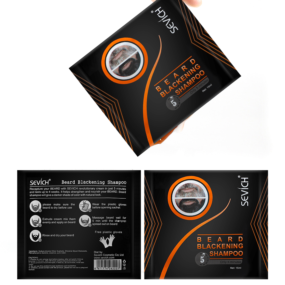 Instant Hair Dye Black Beard แ - Hair Spray Color บทวิจารณ์และราคา