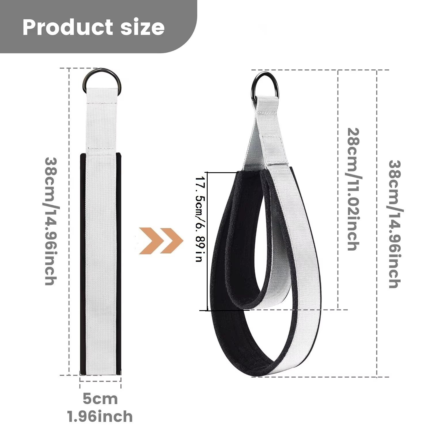 สายรัดพิลาทิสสำหรับเครื่องรีฟอ - D Ring Strap บทวิจารณ์และราคา