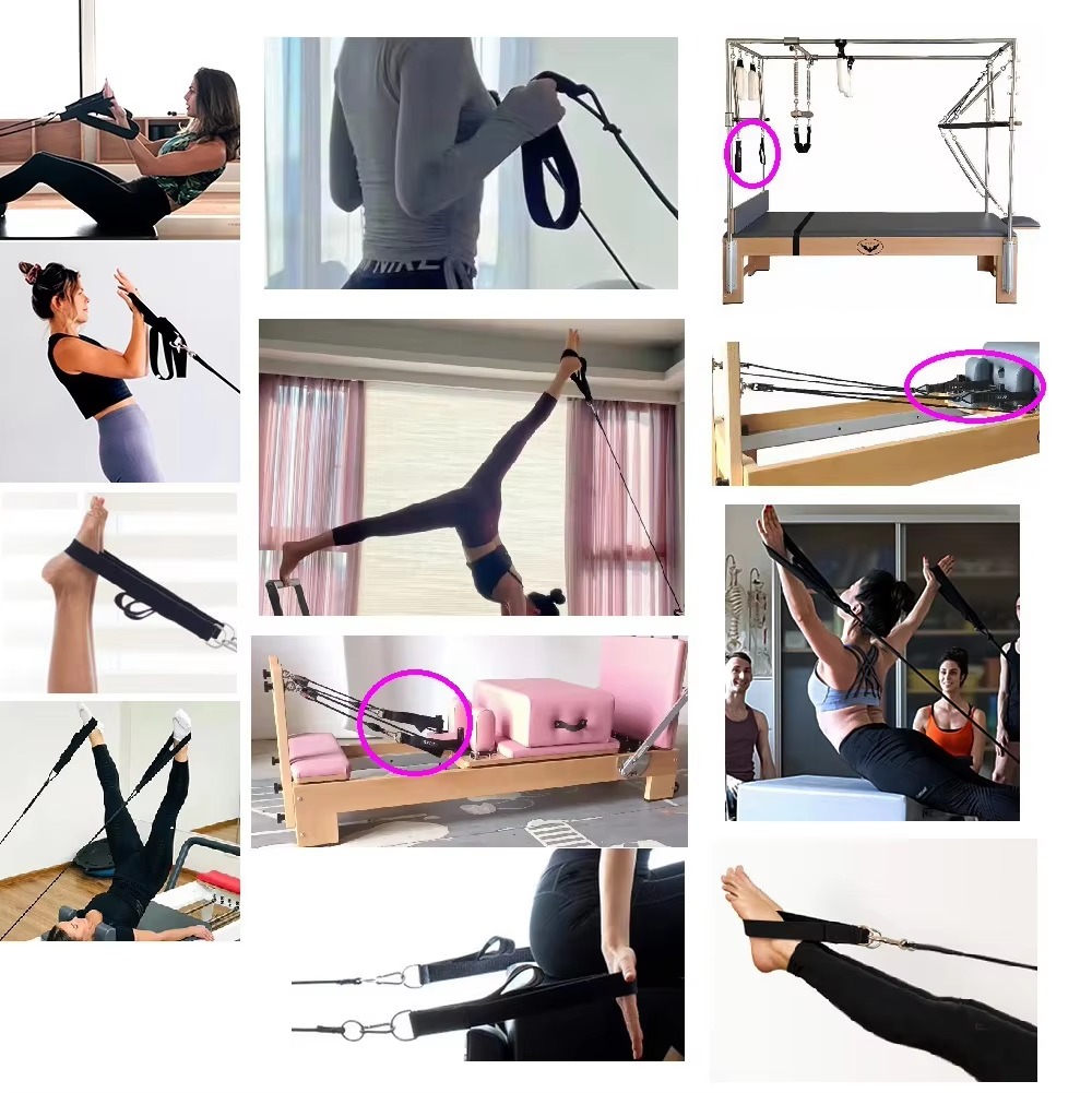 สายรัดพิลาทิสสำหรับเครื่องรีฟอ - D Ring Strap บทวิจารณ์และราคา